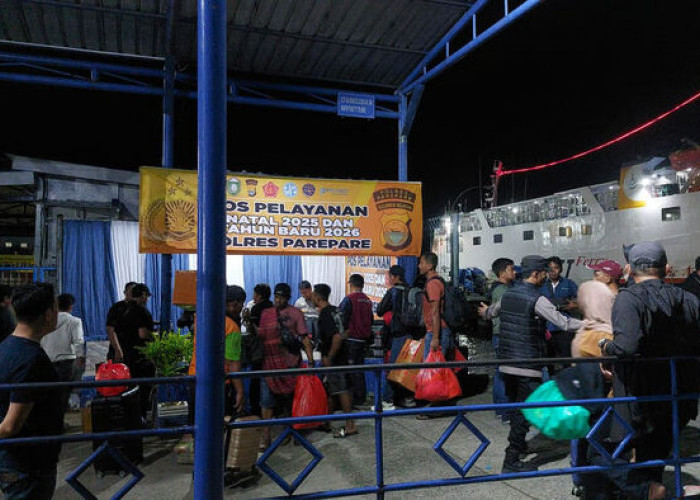 Pelabuhan Parepare Layani Puluhan Ribu Penumpang Selama Nataru