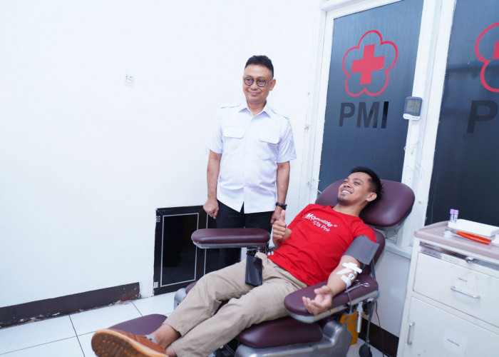 HUT ke-80 PMI, Wali Kota Pontianak Dorong Kesadaran Donor Darah