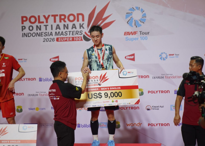 Polytron Pontianak Indonesia Masters 2026 Sukses, Wako Edi Kamtono Harap Kembali Digelar di Pontianak