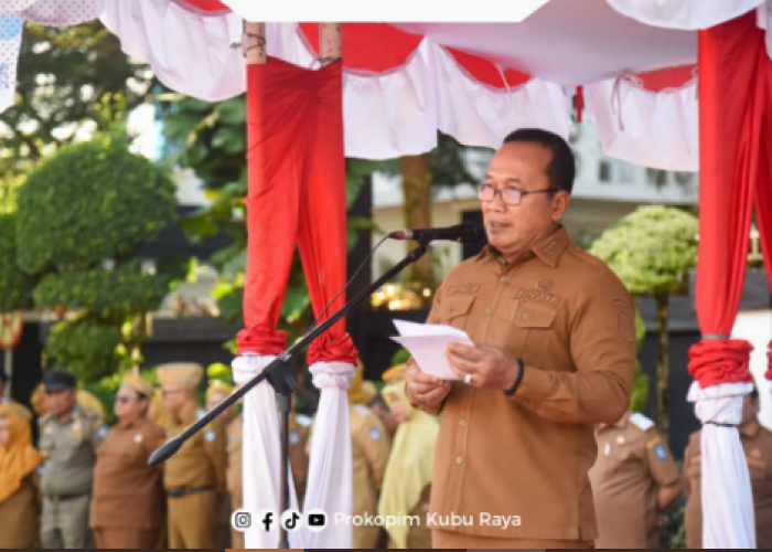 Jelang HUT Kabupaten Kubu Raya, Bupati Sujiwo Ajak Gotong Royong Bersih Lingkungan