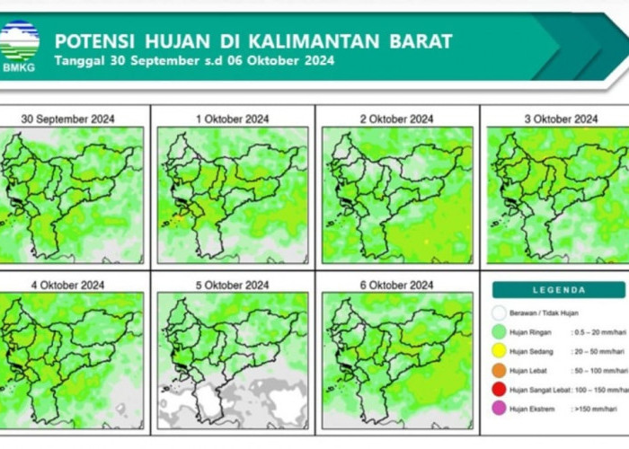 Prakira BMKG Potensi Cuaca Ekstrem Seminggu Kedepan, Sutikno : Dampaknya Mudah Terjadi Genangan