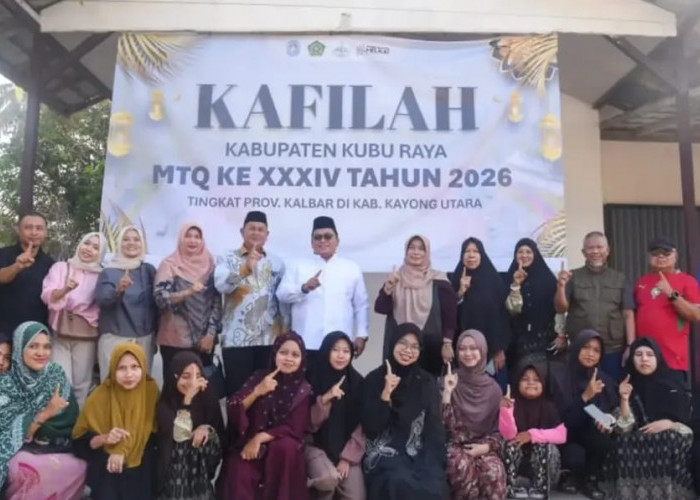 Tinjau Kafilah Kubu Raya di MTQ Kalbar, Wabup Sukiryanto Ajak Harumkan Nama Daerah