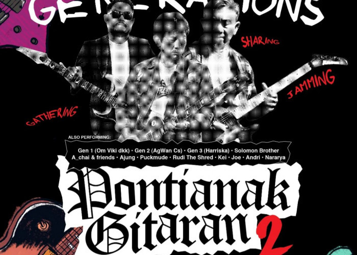 Komunitas GitarPon Rayakan Ulang Tahun dengan Pontianak Gitaran 2
