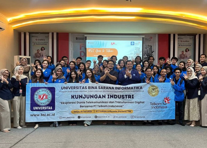 Telkom Kalbar Dorong Pemahaman Big Data di Kalangan Mahasiswa Bina Sarana Informatika