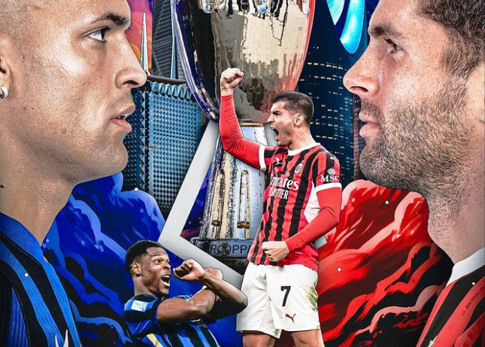 Link Nonton Live Streaming Final Supercoppa Italiana: Derby Milan di Vidio