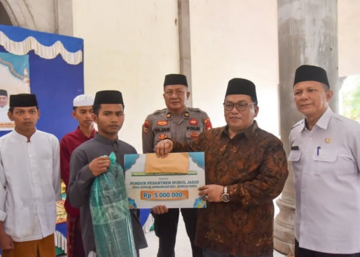 Wakil Bupati Kubu Raya Soroti Pembangunan Masjid Ponpes Nurul Jadid Ambangah
