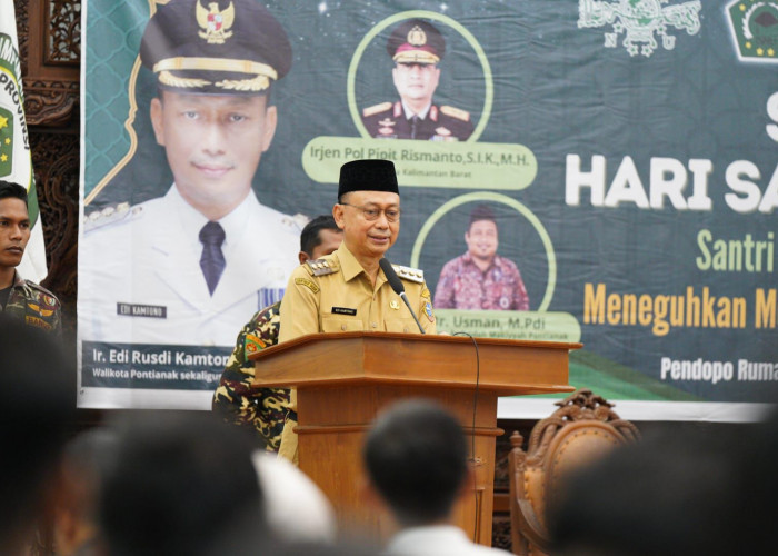 Wali Kota Ajak Santri Jadi Agen Perubahan di Era Digital, Peringatan Hari Santri Nasional 2025
