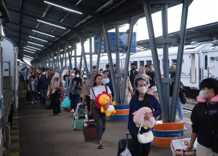 Libur Maulid Nabi: 15.465 Orang Gunakan Kereta Api, Stasiun Kertapati Paling Ramai