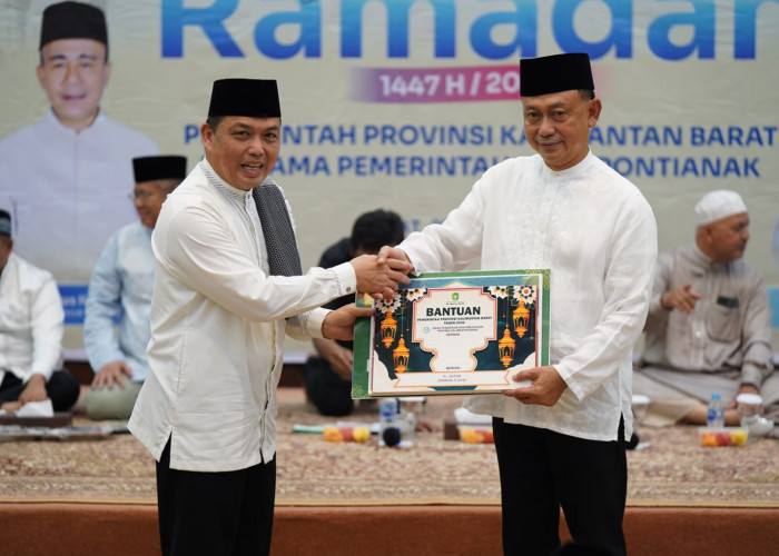 Silaturahmi Ramadan Pemprov Kalbar ke Pontianak, Wali Kota Harap Dukungan Provinsi Kembangkan Kota