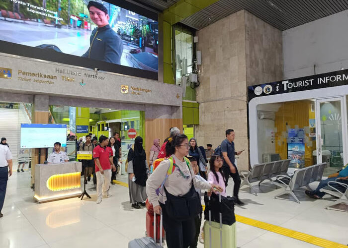 34.458 Penumpang Naik dari Daop 1 Jakarta pada 20 Desember 2025