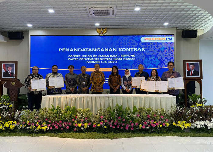PTPP Dukung Ketahanan Air Nasional Lewat Proyek Karian–Serpong Paket 2