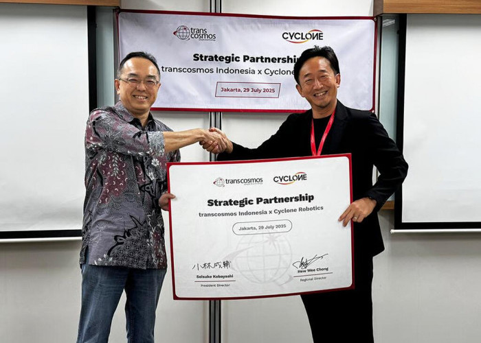 transcosmos Indonesia dan Cyclone Robotics Jalin Kemitraan Strategis untuk Tingkatkan Layanan BPO Berbasis RPA