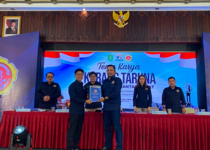 Pleno berjalan lancar, Muhammad Farizi Pimpin Karang Taruna Kalbar 2026-2031