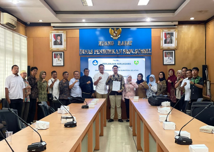 Perjanjian Kerjasama Dinas Pendidikan Sumatera Selatan dengan Gamelab