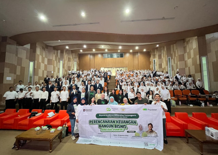 Pegadaian Peduli Pendidikan Bekali 580 Mahasiswa Untan dengan Literasi Keuangan dan Kewirausahaan