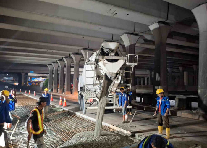 PT Jasamarga Tollroad Maintenance Lakukan Preservasi Jalan Tol Jakarta – Cikampek, Pengguna Jalan Diimbau Anti