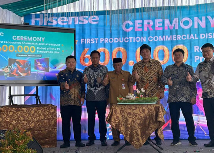 Hisense Indonesia Telah Memproduksi Lokal 600.000 Unit TV di Tahun 2024