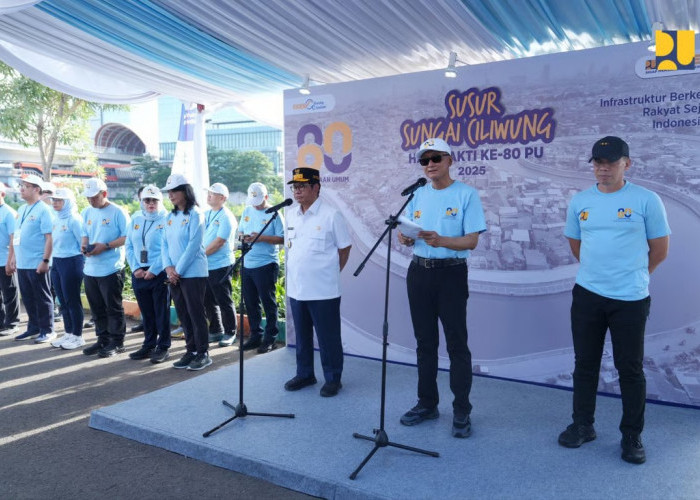 Bersih-bersih Sungai Ciliwung, Menteri PU Dody Hanggodo Dorong Kolaborasi Tata Kelola Sumber Daya Air