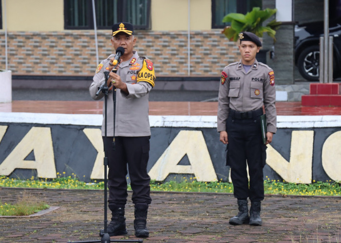 Kapolres Melawi Ingatkan Personel Selalu Berikan Pelayanan Humanis pada Masyarakat