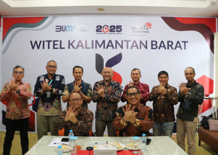 Dewan Komisaris Lakukan Kunjungan Kerja di Witel Kalimantan Barat