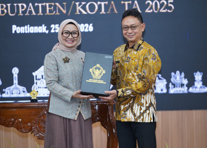 Pemkot Pontianak Kembali Raih Opini WTP Tahun 2025 dari BPK Kalbar 