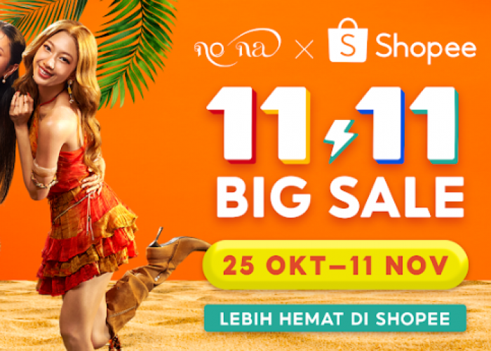 Kolaborasi no na x Shopee Rayakan Momen Belanja bareng di 11.11 Big Sale 