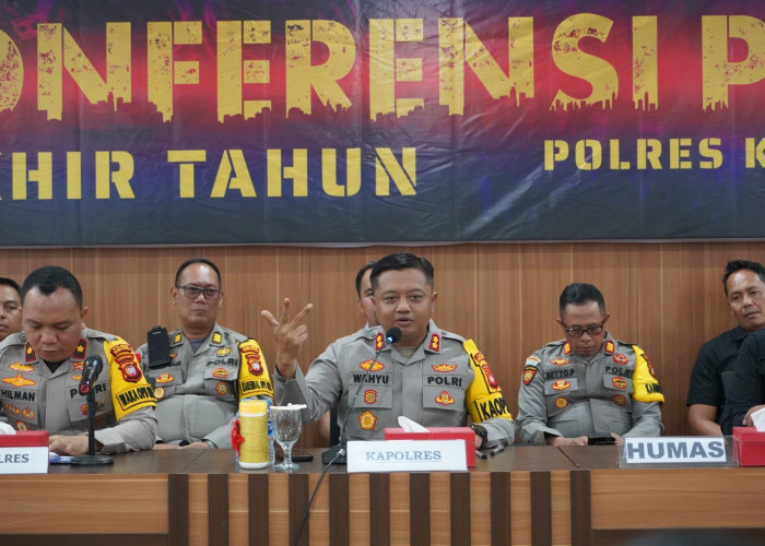 Polres Kubu Raya Refleksi Kinerja 2024: Kejahatan Naik, Penyelesaian Kasus Jadi Prioritas