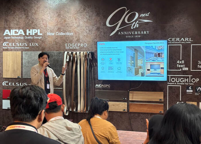 Rayakan 90 Tahun Inovasi Global, AICA Indonesia Perkenalkan Dua Inovasi Material Terbaru di INDOBUILDTECH 2026