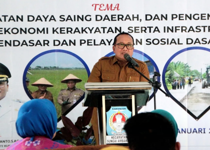 Infrastruktur Dominan, Bupati Kubu Raya Soroti Kesehatan dan Pendidikan di Sungai Ambawang