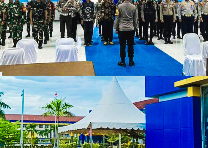 TNI-Polri Amankan Pelaksanaan Rapat Pleno Rekapitulasi Hasil Suara Pilkada Mempawah 2024