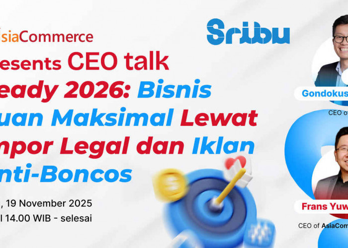 Persaingan 2026 Makin Ketat, Sribu Hadirkan Webinar “Ready 2026” untuk Bantu Pelaku Usaha