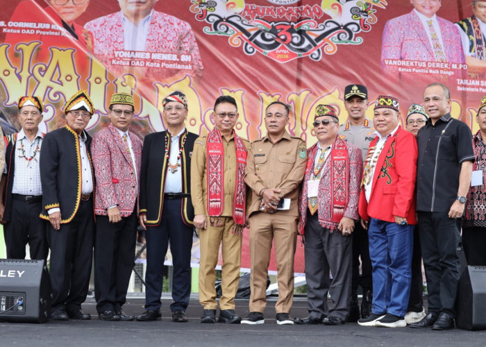 Naik Dango ke-3 Pontianak 2026 Resmi Dibuka, Lestarikan Kearifan Lokal Dayak