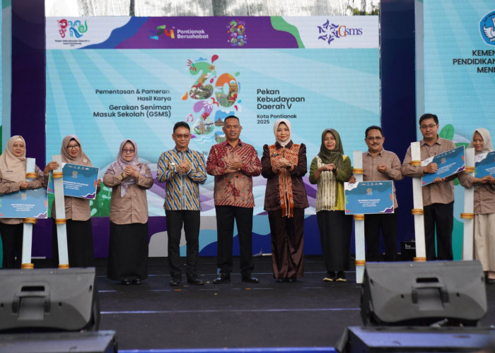 Seniman Masuk Sekolah 2025, Pemkot Pontianak Dorong Kreativitas dan Karakter Pelajar