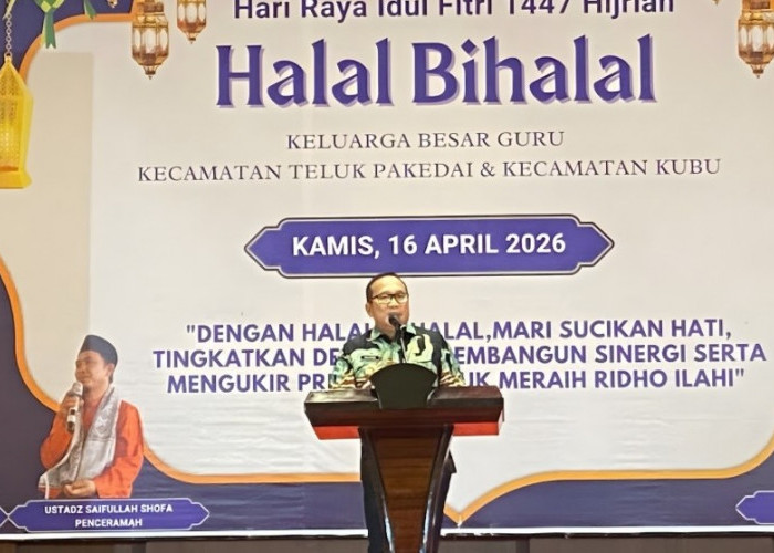 Bupati Kubu Raya Dorong Guru Jadi Teladan, Tekankan Filosofi Ki Hadjar Dewantara