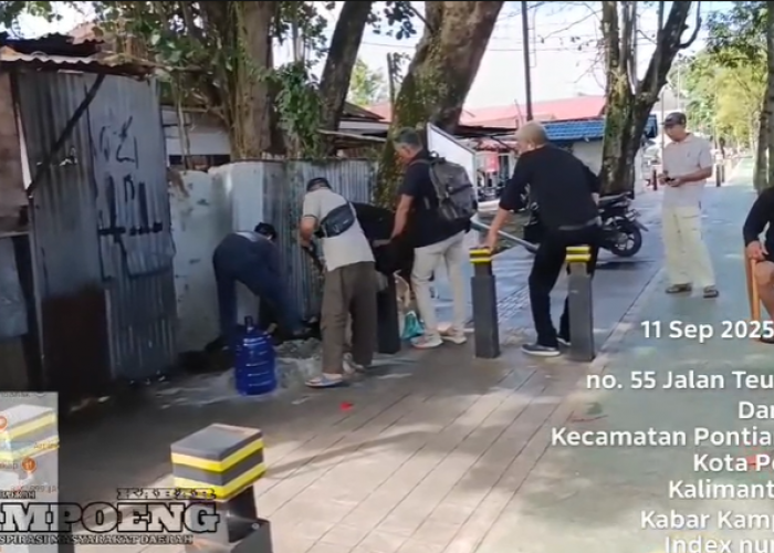 Lawan Mafia Tanah, PT Kelinci Mas Karya Sukses Pasang Plang dan Pagar di Pontianak