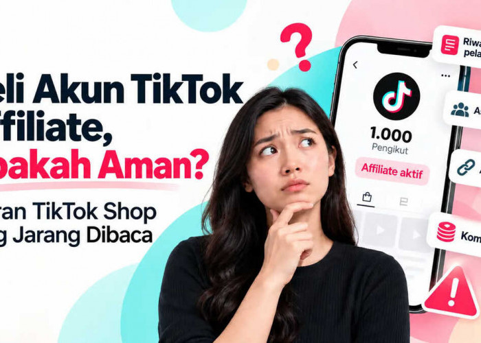 Beli Akun TikTok Affiliate, Aman? Ini Aturan TikTok Shop yang Jarang Dibaca