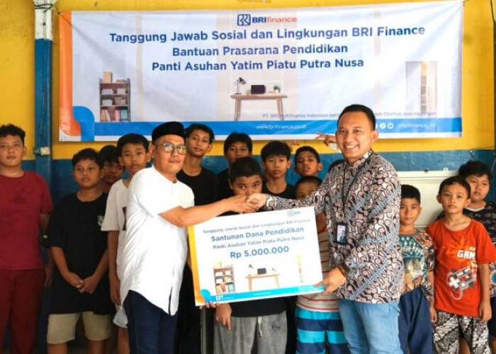 BRI Finance Kembali Tunjukkan Komitmen Di Dunia Pendidikan di Yayasan Putra Nusa