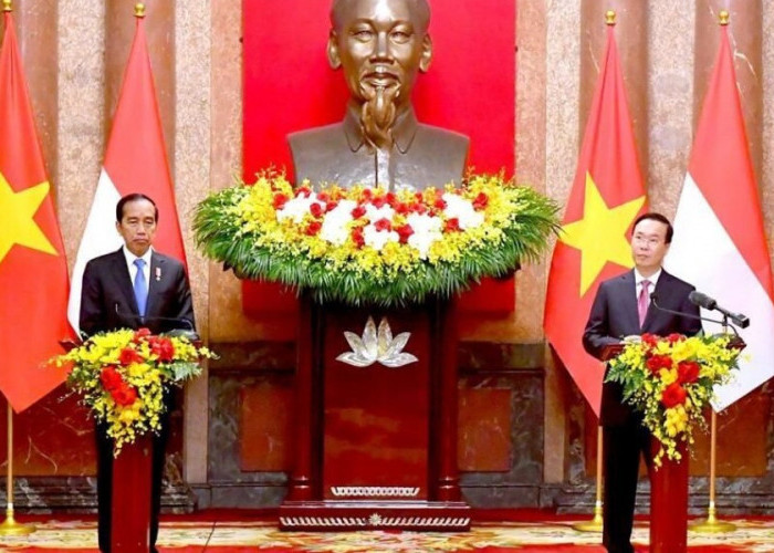 Presiden Jokowi dan Presiden Vietnam Tingkatkan Kerja Sama Melalui Pertemuan Bilateral