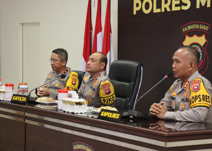 Dukung Program Ketahanan Pangan, Polres Melawi Kelola Lahan Dua Setengah Hektar