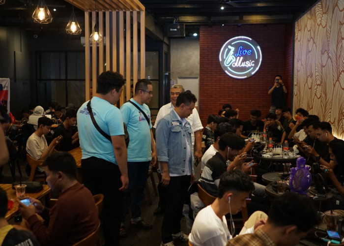 Serunya PUBGM di Weng Coffee Siantan yang Digelar Edi Kamtono