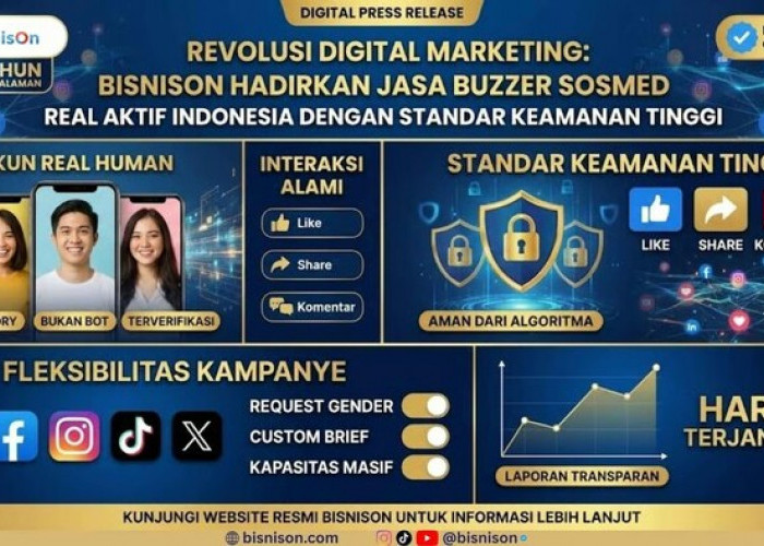 BisnisOn Hadirkan Jasa Buzzer Sosmed Real Aktif Indonesia untuk Bangun 