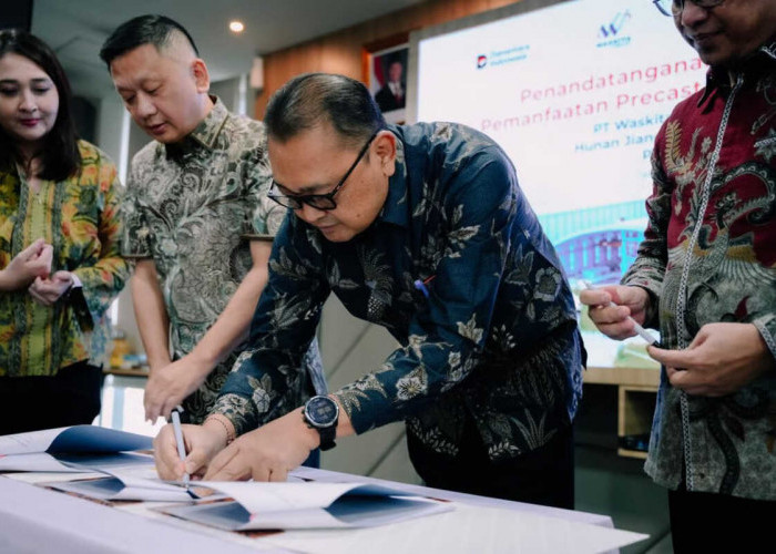WSBP Jalin Kerja Sama Optimalkan Aset Precast Plant WSBP Cibitung