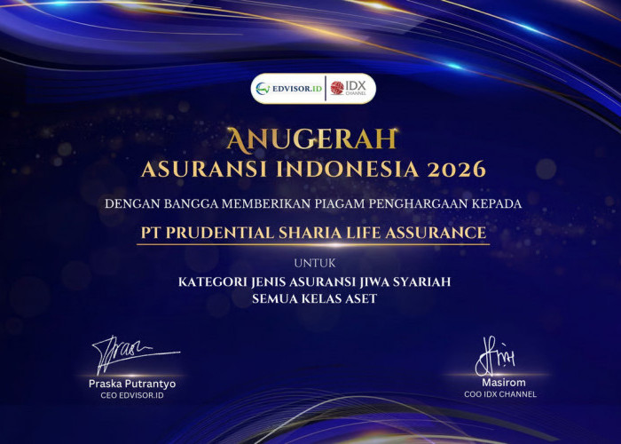 Prudential Syariah Raih Tiga Penghargaan sebagai Pemimpin Asuransi Jiwa Syariah Indonesia