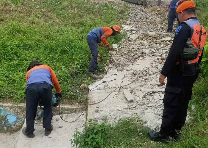 Tingkatkan Keselamatan Perka, KAI Daop 7 Madiun Tutup Perlintasan Liar