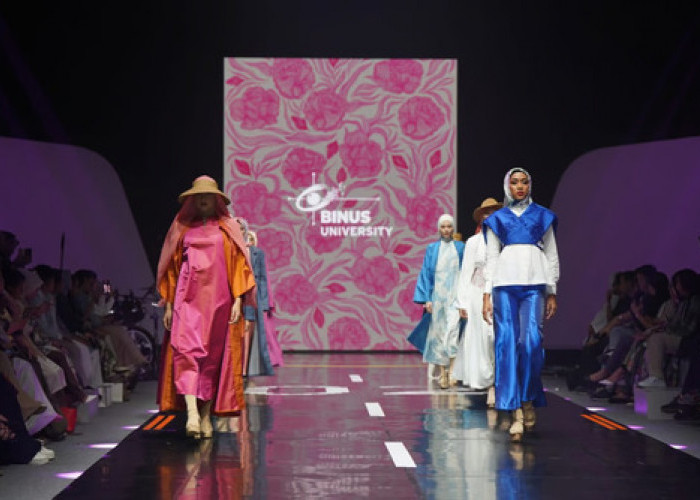 Kreativitas Mahasiswa Fashion Design BINUS University di Ajang MUFFEST+ 2024