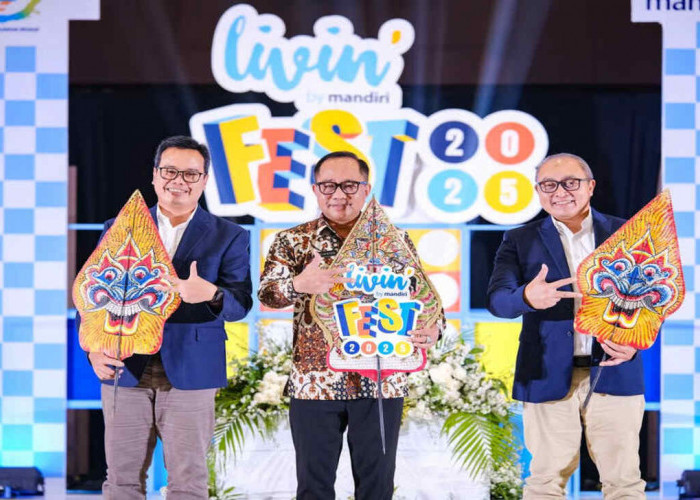 Bank Mandiri Buka Livin’ Fest 2025 di Dome Universitas Diponegoro Semarang, Sinergikan UMKM dan Ekonomi Kreati