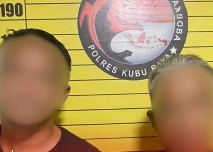 Gara-Gara Judi Online, Dua Pengedar Narkoba di Kubu Raya Ditangkap Polisi di Desa Kuala Dua.