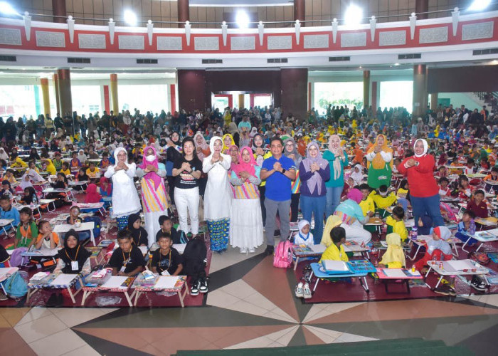 Lomba Mewarnai Meriahkan Hari Jadi ke-254 Pontianak, TP-PKK dan Moorlife Dorong Kreativitas Anak