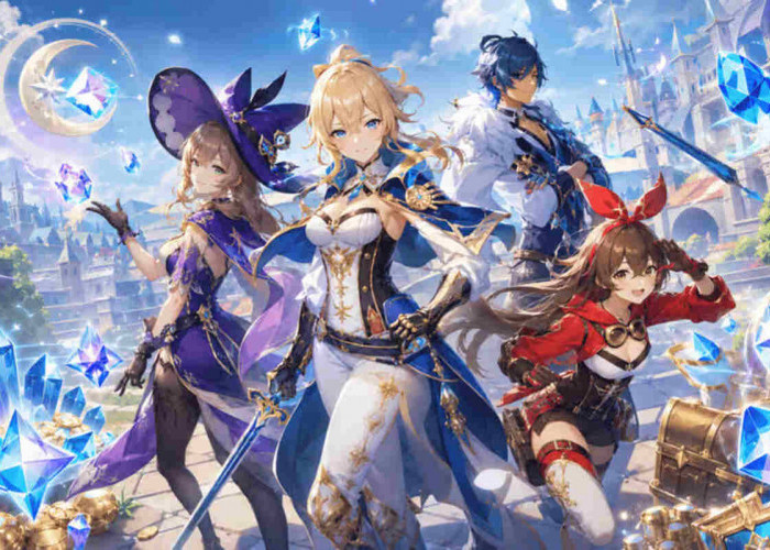 Top Up Genshin Impact Lebih Praktis untuk Mendapatkan Genesis Crystals dan Karakter Favorit
