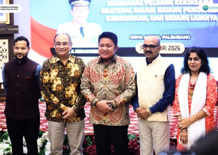 Kedutaan Besar India Tegaskan Komitmen Perluasan Kerjasama Strategis dengan Sumatera Selatan